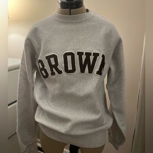 Brown University Champion Reverse Weave Sweatshirt Size S